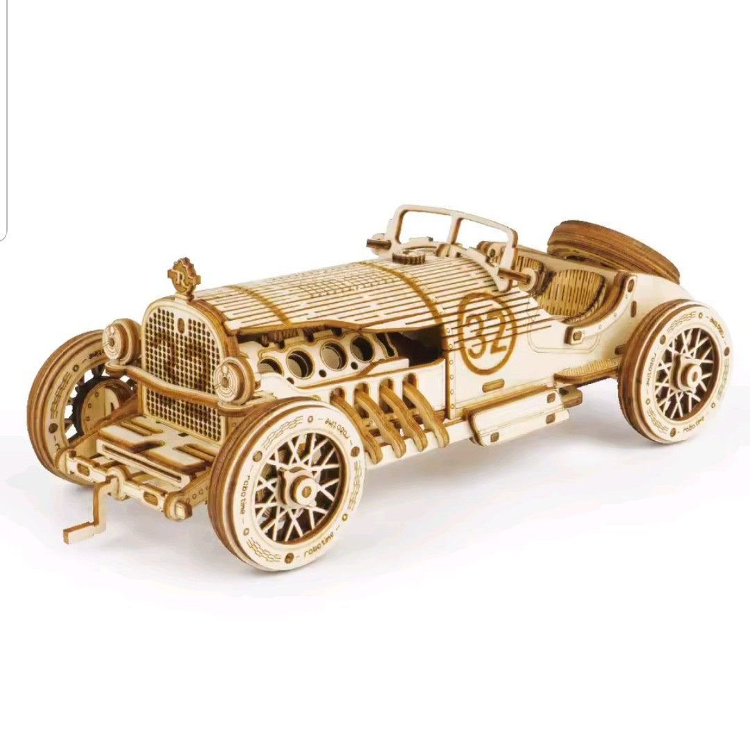 3D Wooden Puzzles | Old Timer Racer – The Retro Racer That Thrills Enthusiasts ✨